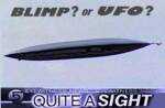 UFO BLIMP caused alarm