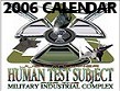 Human Test Subject Wall Calendar 